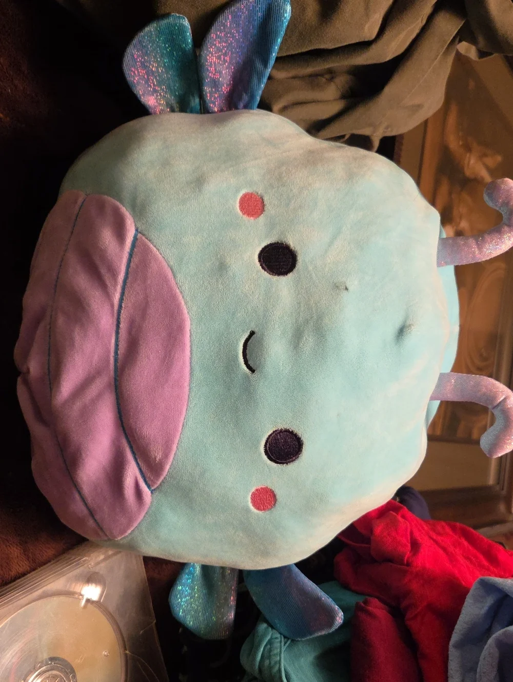 Trudy Ladybug/ Heather Butterfly Squishmallow Flips